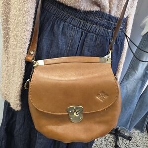 Nwt Patricia Nash Crossbody Bag Brown Leather